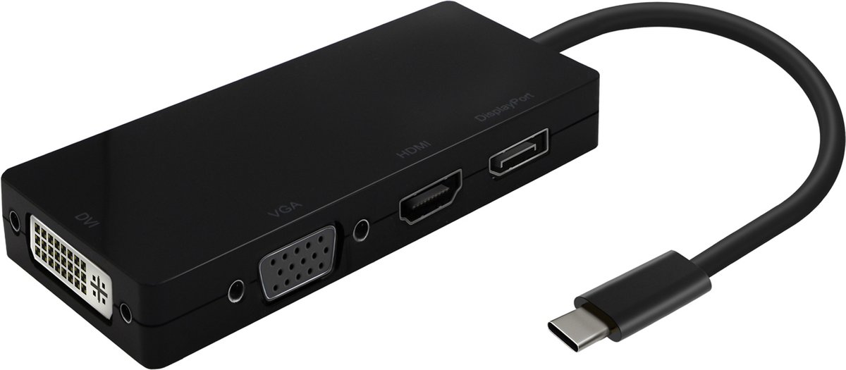 AISENS A109-0679 USB grafische adapter 3840 x 2160 Pixels Zwart