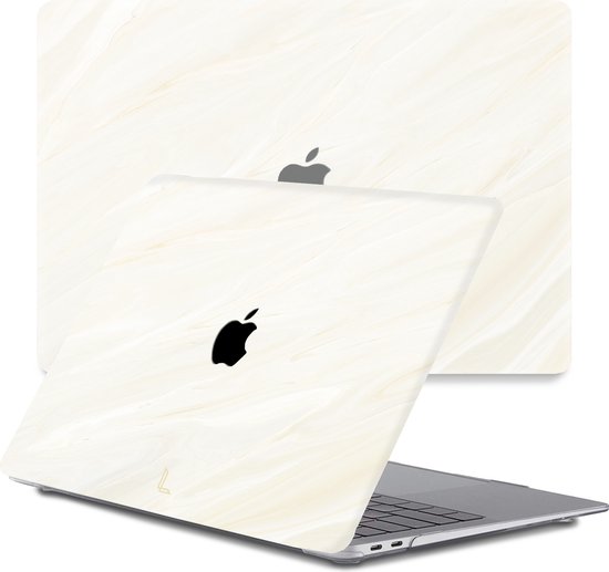 Lunso - Housse - MacBook Pro 13 pouces (2020) - Marble Ariel