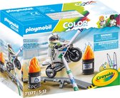 PLAYMOBIL Color: Motorcrossmotor - 71377
