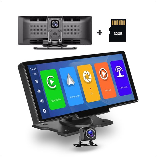 ROADFLOW® HD Dashcam PRO 2023 - Apple Carplay - Android Auto ...