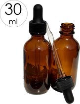 Pipetflesjes 30ml -6 stuks -Pipet- pipetten voor vloeistoffen - druppelflesje - pipet voor vloeistoffen - dropper bottle