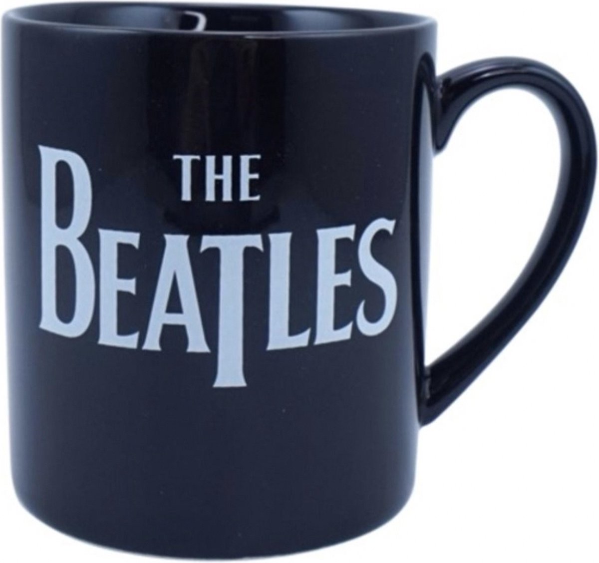 The Beatles Logo Zwarte Mok