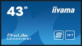 iiyama LE4341S-B1 Full HD monitor - 43 Inch
