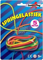 Summerplay Springelastiek - regenboog - 5 meter - speelgoed