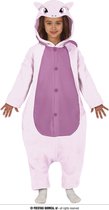 Guirca - Pokemon Kostuum - Mysterieuze Mew Van Kanto Kind Kostuum - Paars - 7 - 9 jaar - Carnavalskleding - Verkleedkleding