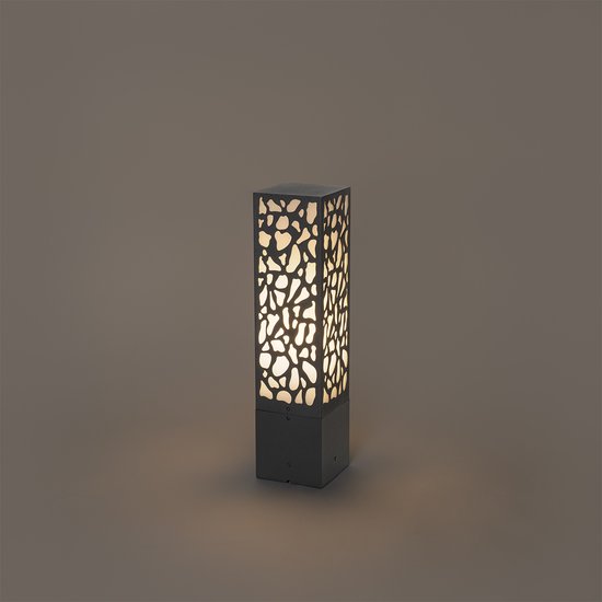 QAZQA nicole - Lampe d'extérieur sur pied moderne | Lampadaire d'extérieur  - 1 lumière... | bol