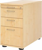 SIGNA SC40 BS - Conteneur roulant en bois Esdoorn avec système d'accrochage