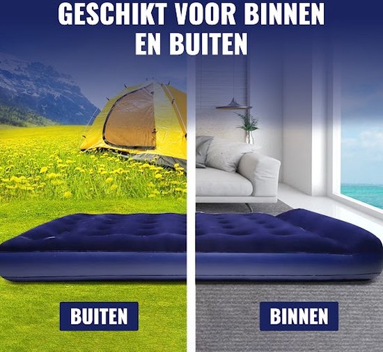 Luchtbed Met Ingebouwde Pomp - 188*99*28CM - Luchtbed 1 Persoons - Luchtbed Zelfopblaasbaar van Intex — afbeelding 5