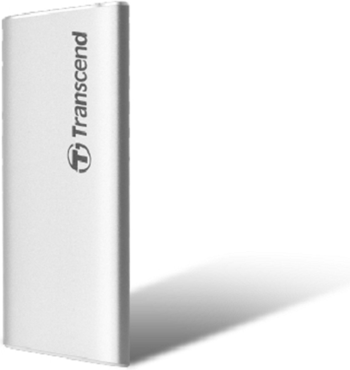 Disque SSD externe portable USB-C 512 Go - Transcend ESD300 Argent