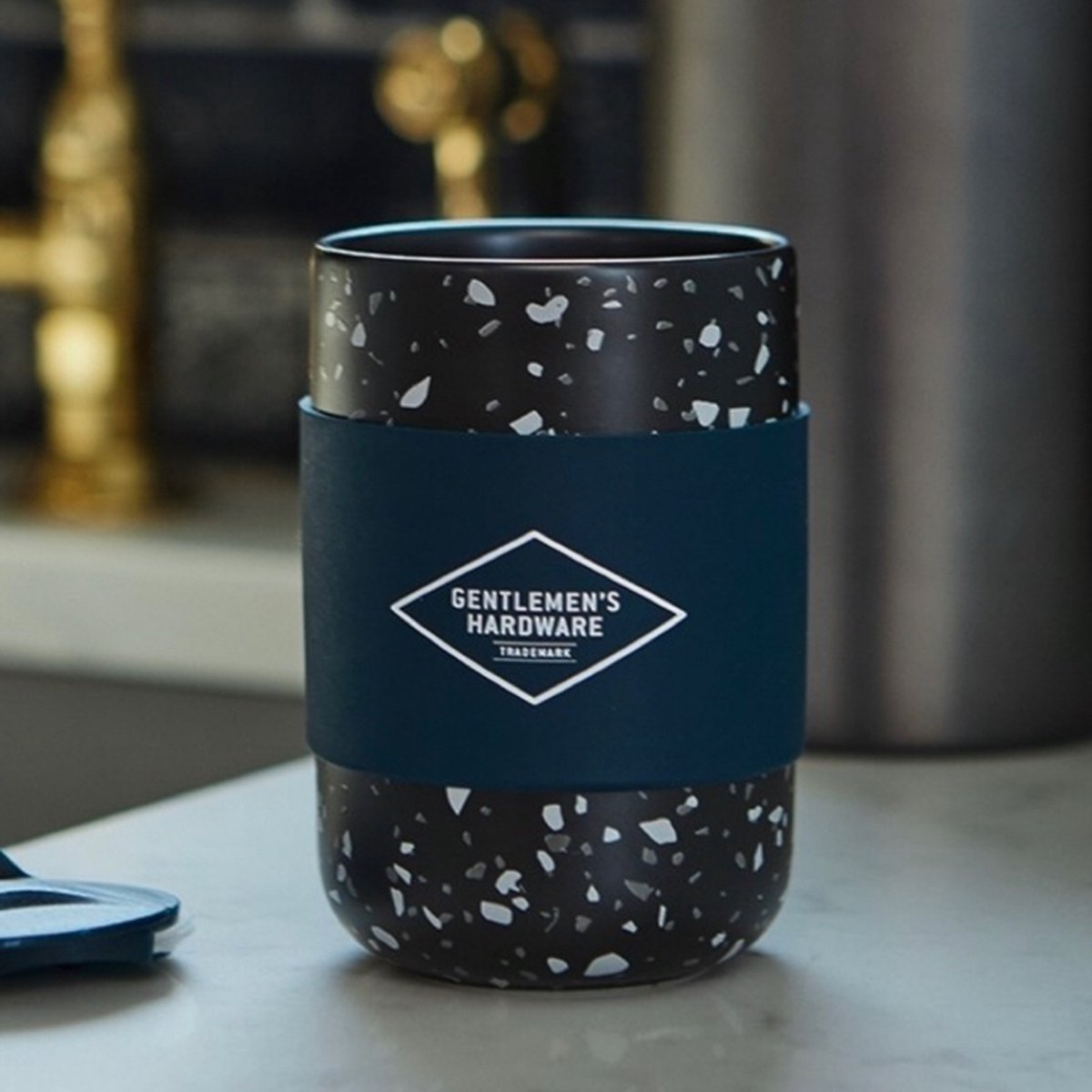 Koffie reisbeker blauw - Gentlemens Hardware