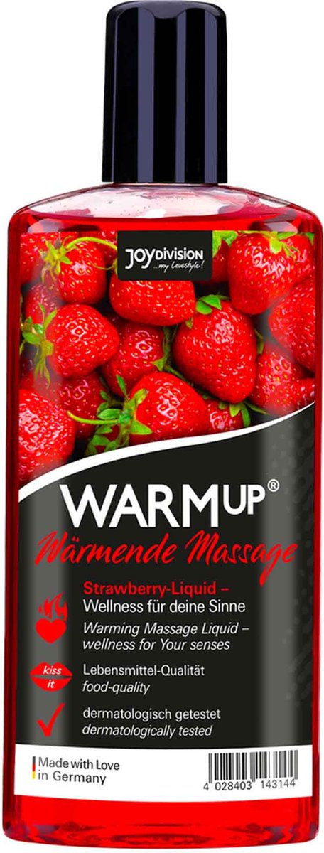 Goedkoopste Joy Division-Warmup Erdbeer - 150 ml - Massageolie