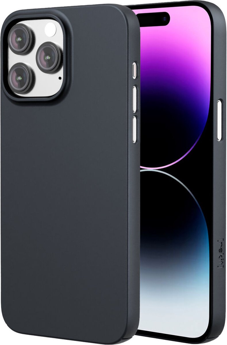 Nekit Hoesje Geschikt voor Apple iPhone 14 Pro Max | Compatibel met MagSafe | Back Cover met Magneet | Extra Dun | Lichtgewicht | Slank | Blauw