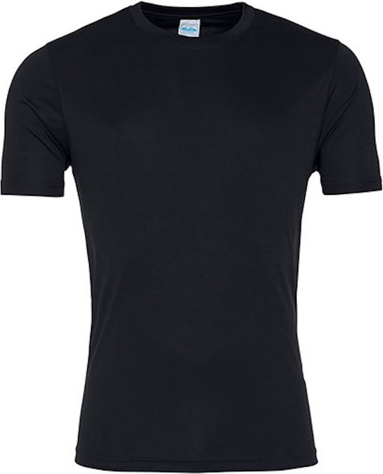 Herensportshirt 'Cool Smooth' Jet Black - L