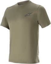 Alpinestars Vert Tech T-shirt Met Korte Mouwen Groen M Man