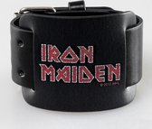 Iron Maiden - Logo - Bracelet en cuir