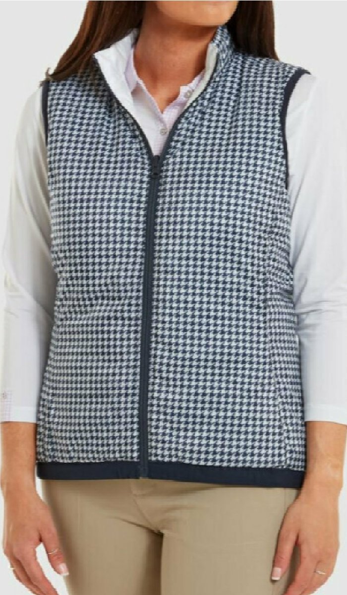 Footjoy Insulated Reversible Bodywarmer - Woman - Wit/ Zwart - Maat XL van Footjoy — afbeelding 2