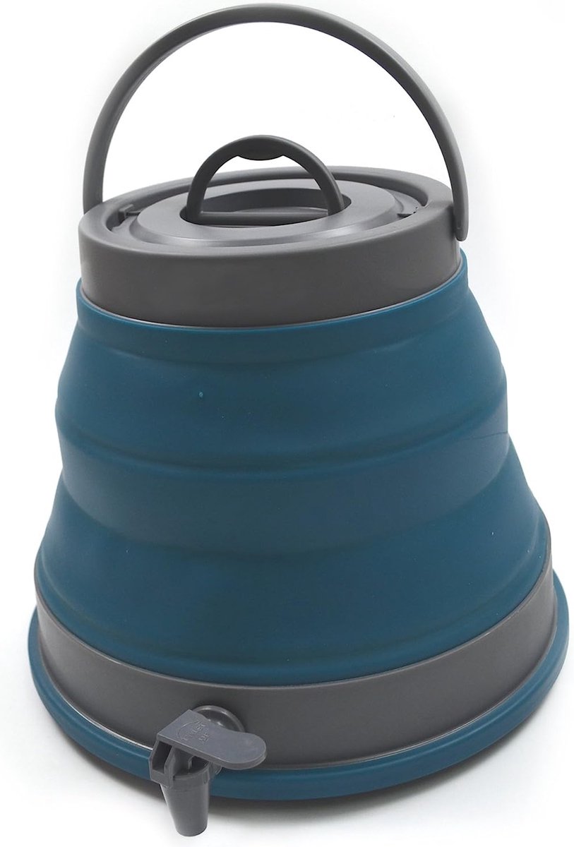 Sac à Eau Pliable 10L – Réservoir Souple Avec Robinet – Camping, Randonnée, Urgence