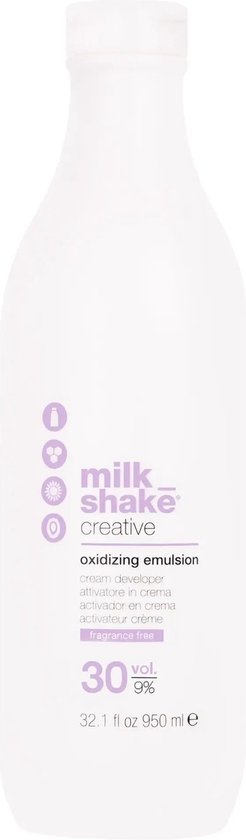 Oxidant 9% Milk Shake Creative 30 Vol, 1000 Ml