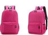 Rugzak - met verstevigde slijtage punten - Schooltas - Rugtas - backpack - inhoud 13 liter - kleur Roze
