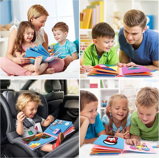 Busy Board Montessori Jeux Enfant 1 2 3 4 an Quiet Book Busy Book Busy Board