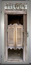 Deurposter 'Saloon' - deursticker 75x195 cm
