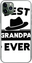 Geschikt voor iPhone 11 Pro Max hoesje - Opa - Quotes - Best grandpa ever - Spreuken - Siliconen Telefoonhoesje
