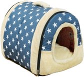 Zacht, warm, winter kattenbed sofa nest, draagbaar iglohuis voor katten, mini klein hondenbed, huisdieren bed voor kat, katje, puppy en konijn