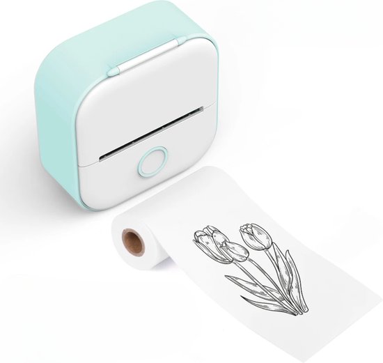 Beste Koopjes NL Mini printer voor Smartphone Het Perfecte Cadeau Voor Je Tienerkinderen Thermal printer