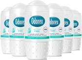 Odorex Active Care Deodorant Roller - Deodorant - 6x 50 ml - Voordeelverpakking