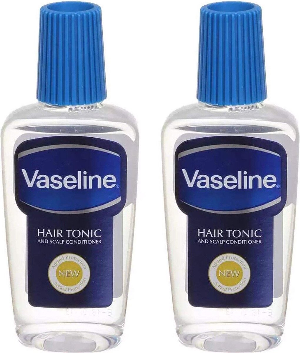 VASELINE - 2 x 100 ml Vaseline Hair Tonic oil And Scalp Conditioner extra bescherming