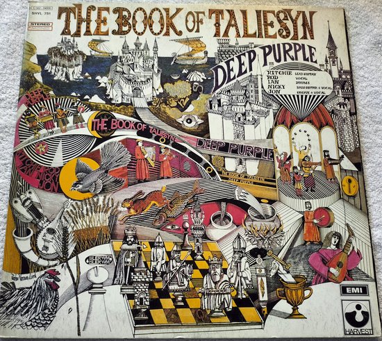 Deep Purple – The Book Of Taliesyn (1968) LP