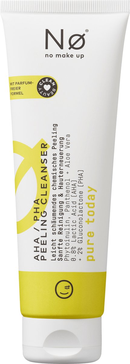 Nø Cosmetics Peeling Cleanser AHA / PHA, 125 ml