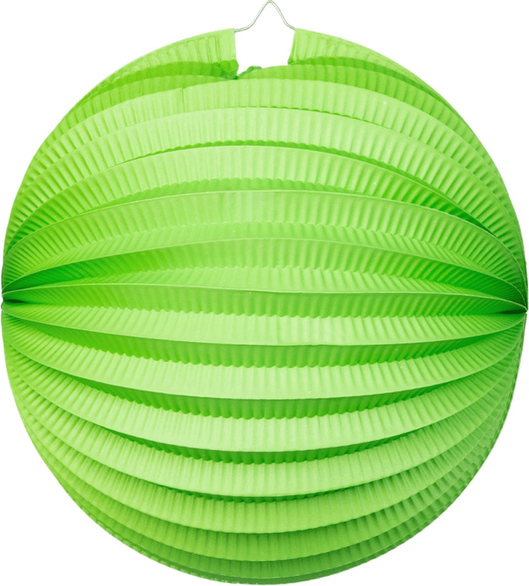 Papieren Lampion Licht Groen 25cm - Feest Decoratie Bruiloft Zomer Festival