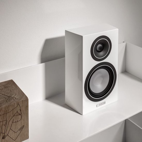 Canton Vento 10 - Passieve Onwall Speakers - Compacte Wandluidsprekers - HiFi - Pianolak Wit (per paar - 2 stuks) van Canton — afbeelding 5