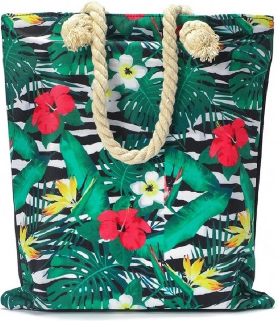 Un shopper de vacances joyeux et confortable, un sac de vacances (40cm x 35,5cm). Facile à emporter pour une promenade sur le boulevard, mais aussi un sac douillet à emporter lors de vos courses. Pour soi ou en cadeau.