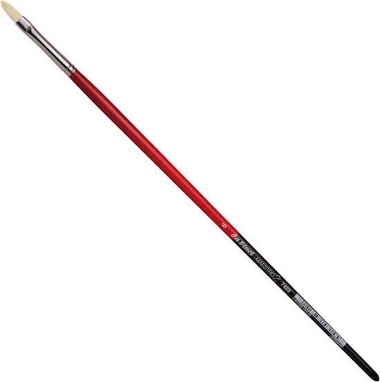 Set 8 Pennelli Da Vinci Serie 7423 - Setole In Acrilico, Manico Rosso, Per Pittura A Muro - Foto 7