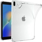 Hoes Transparant Dun TPU Geschikt voor Apple iPad 10.9 (2022) | Back Cover | Lichtgewicht | Ultra Dun | Flexibel | Zacht TPU | Doorzichtig