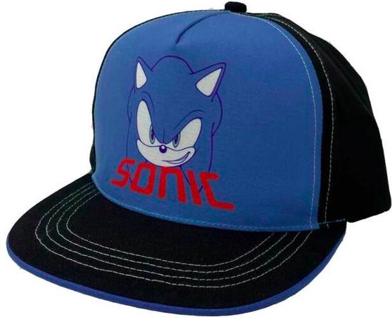 Sonic the Hedgehog cap - pet Maat 52 cm