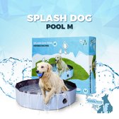 CoolPets Zwembad – Hondenzwembad – Verkoeling hond – Zwembad voor honden – Zwembad met lange levensduur – Anti slip – UV bestendig – Makkelijk op te zetten -Opvouwbaar zwembad hond – Verkoelend - Maat M – ø 100 x 25 cm