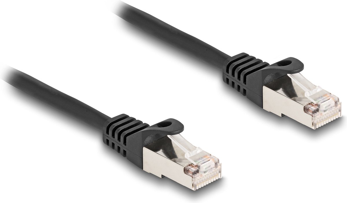 Delock Cable RJ50 male to RJ50 male S/FTP 1 m black