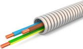 Flexibele Buis met VD Draad - Voorbedrade Flexbuis - 3x2.5mm - 16mm - 100 Meter