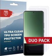 Rosso Screen Protector Ultra Clear Duo Pack Geschikt voor Xiaomi 13 Ultra | Folie | 2 Stuks