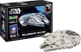 1:72 Revell 05659 Millennium Falcon - Star Wars - Geschenkset Plastic Modelbouwpakket