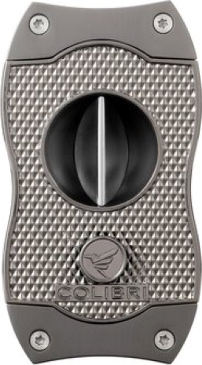 Goedkoopste Colibri sigarenknipper diamant V-cut gunmetal