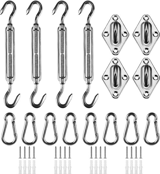 HanSe® Voile D'ombrage Driehoek 90° Perméable à L'eau 3x4x5 M