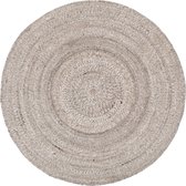 MUST Living Carpet Sterling round small,Ø150 cm, Beige, 80% wool 20% polyester