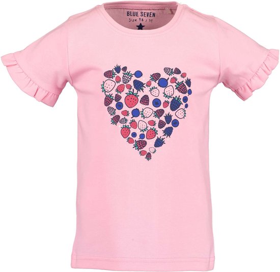 Blue Seven - Meisjes shirt - Roze - Maat 104