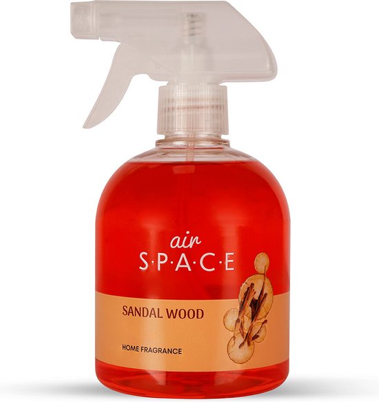 Air Space - Parfum - Vaporisateur d'ambiance - Vaporisateur d'intérieur - Parfum d'ambiance - Parfum d'ambiance - Bois de santal - 500ml