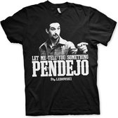 Let Me Tell You Something Pendejo T-Shirt - Small - Zwart