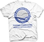 Macgyver - Phoenix Foundation T-Shirt - Large - Wit